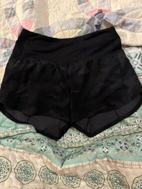 Lululemon Camo Speed Up High-Rise Short 4" *Lined